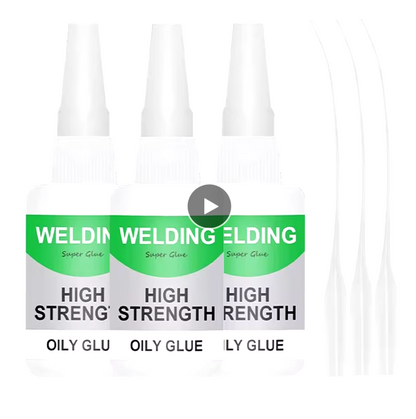 Welding High Strength Oily Glue - Universal Superglue Mighty Instant Glue for Resin Ceramic Metal Glass